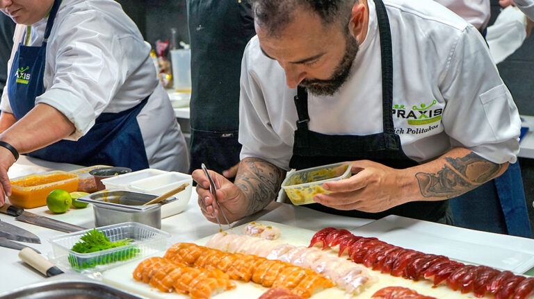 Σεμινάριο Sushi Nigiri-Sashimi: Chef o Νίκος Πολιτάκος