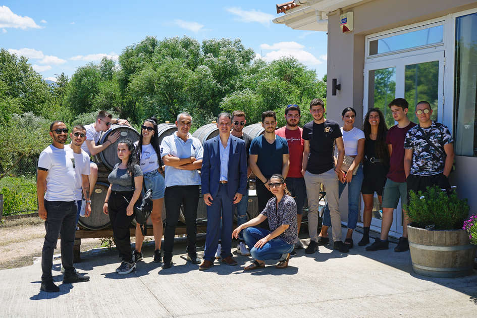 Εκπαιδευτική επίσκεψη σπουδαστών Αμπελουργίας και Βιολογικής Γεωργίας στο Οινοποιείο Βακιρτζή