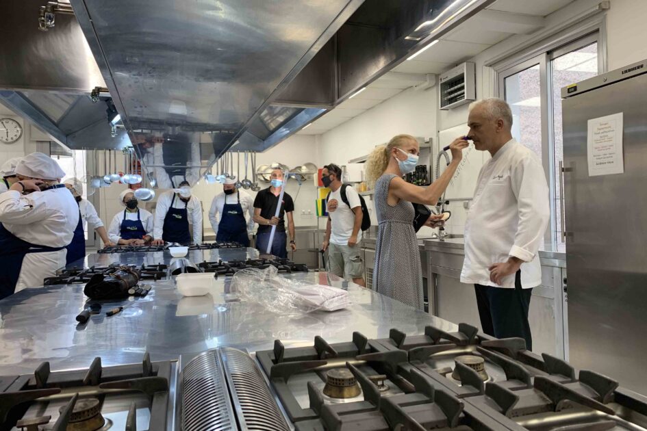 Ο Executive Chef Αγγελος Λάντος 2*Michelin