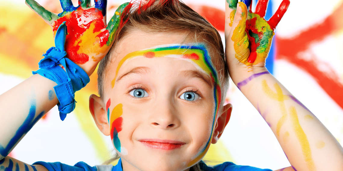 Face painting για παιδιά (#OpenPraxis)