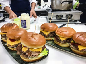 Σεμινάριο Μαγειρικής με αυγά double cheeseburger